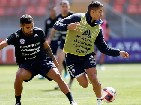 Galería: Chile se llena de ilusión en su última práctica