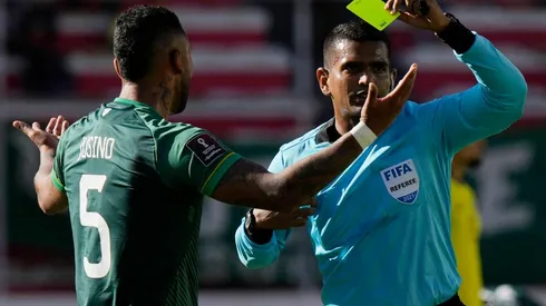 Alexis Herrera será el árbitro del Bolivia - Chile