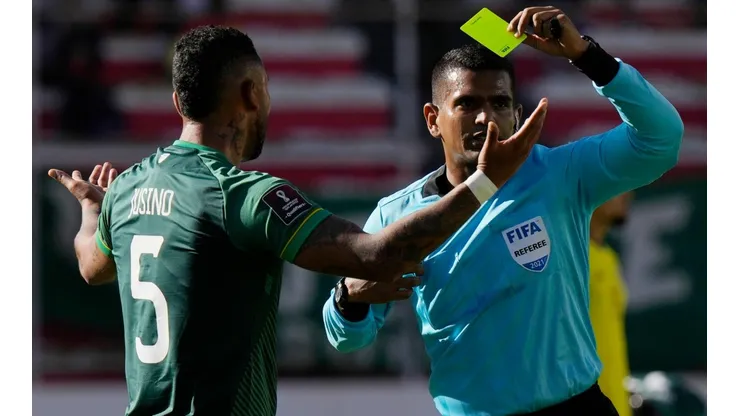 Alexis Herrera será el árbitro del Bolivia - Chile