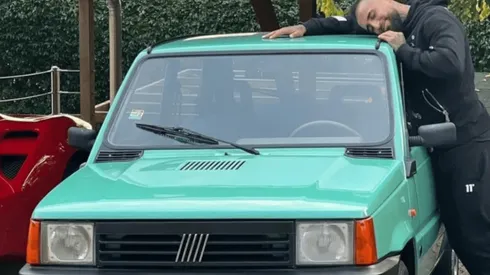 Arturo Vidal la goza con su Pandita en Italia.