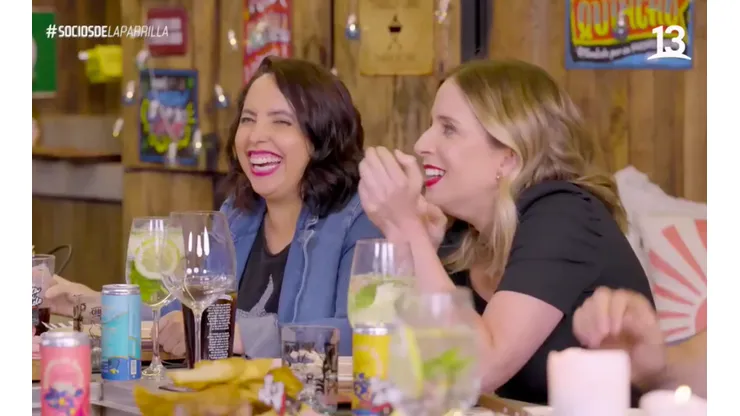 Chiqui Aguayo y Alison Mandel en Socios de la Parrilla.