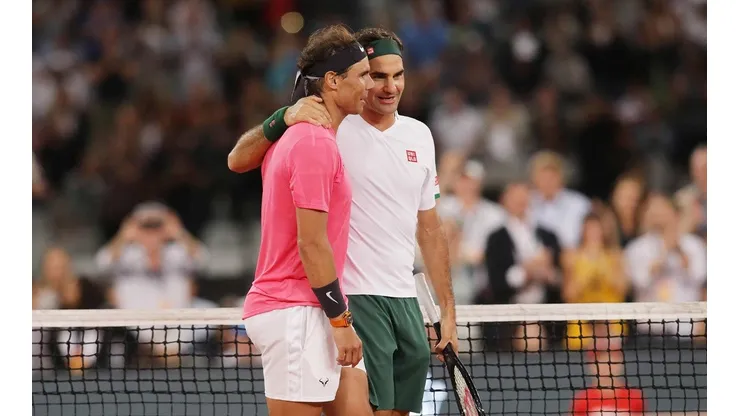 Roger felicitó a Nadal por su título en el Australian Open