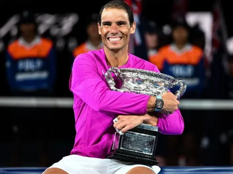 Rafa Nadal celebra el título más "inesperado" de su carrera