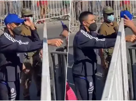 Alexis Sánchez de la gente: hinchas locos y hasta regaló su gorro