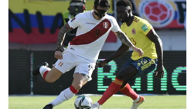 Lapadula ya juega con una máscara por una lesión en su cara