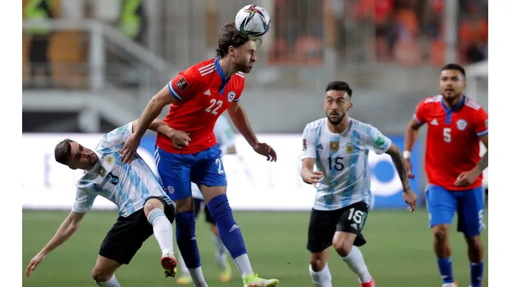 Ben Brereton Díaz fue uno de los mejores de Chile ante Argentina