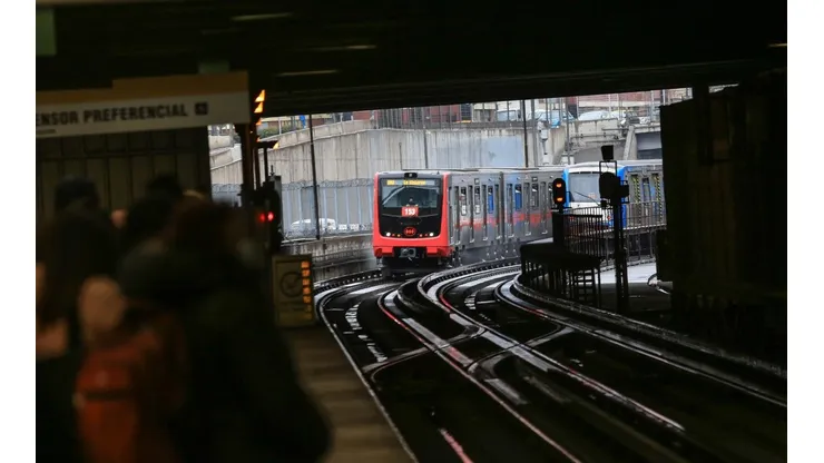 Metro de Santiago.