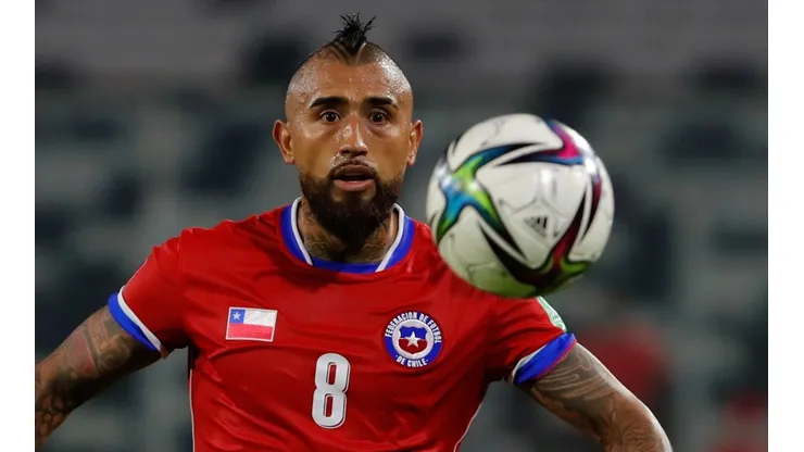 Arturo Vidal lleva cuatro goles, dos tarjetas amarillas y una expulsión en once partidos y 907 minutos disputados en las Eliminatorias Sudamericanas para Qatar 2022