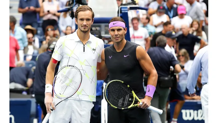 Medvedev y Nadal ya se enfrentaron en la final de un Grand Slam.