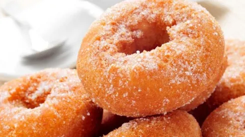 Receta de roscas y detalle de la preparación.