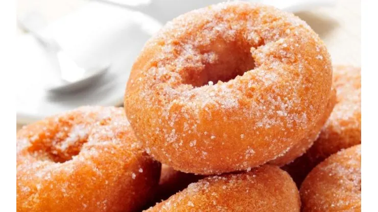 Receta de roscas y detalle de la preparación.