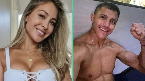 Sabrina Sosa y Aléxis Sánchez.