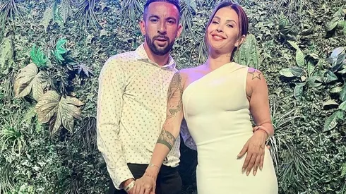Mauricio Isla y Thati Lira.