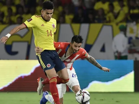 Histórico para Colombia: Luis Díaz al caer con Liverpool