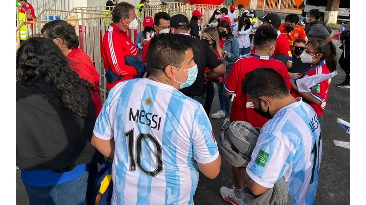 Los argentinos no están cómodos en Calama