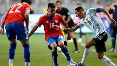 Vegas fue amonestado en Calama