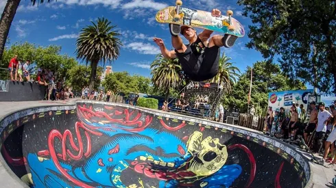 El sketer Marcelo Jiménez la quiere romper en el Campeonato Sudamericano Bowl in Connection de este fin de semana en Argentina.