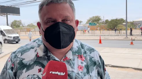 Willy Sabor acompañó a la Selección Chilena en la previa