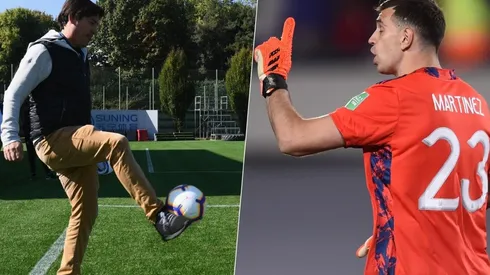 Zamorano le dio duro a Dibu Martínez