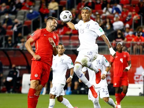 ¿Cuándo y a qué hora juega Honduras vs Canadá por las Eliminatorias?