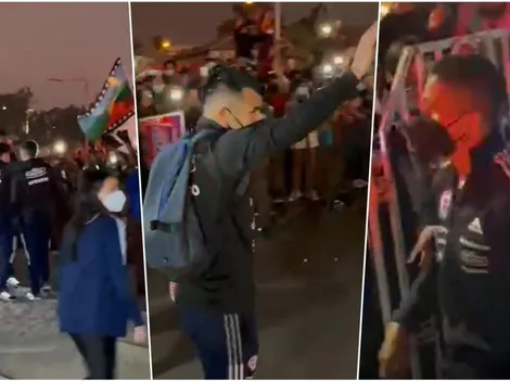 Banderazo en Calama: Gary el más querido y selfie de Alexis