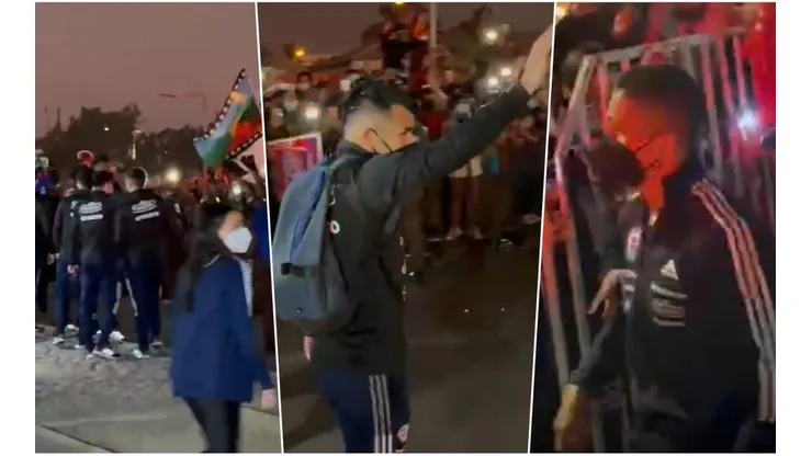 La Roja responde a los hinchas en el banderazo encabezada por Gary y Alexis.