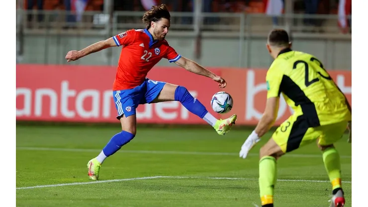 Ben Brereton fue la figura de Chile en la dolorosa derrota ante Argentina, que deja a la Roja con un pie fuera del Mundial de Qatar 2022
