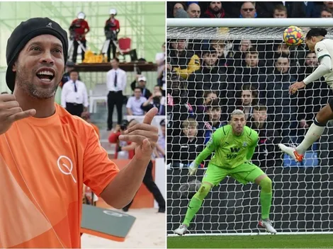 Dinho se vuelve loco con golazo de Van Dijk y le carga la Bip: "Maestro"