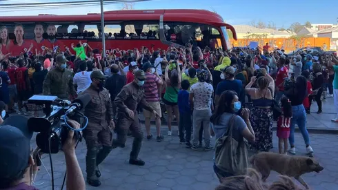 Los hinchas se fueron encima de los jugadores