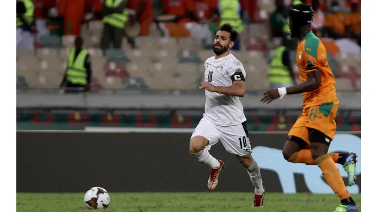 Mohamed Salah cobró el penal decisivo y puso a Egipto en cuartos de final.