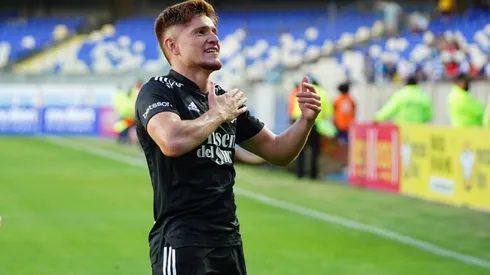 Leo Gil jugó lesionado la mitad del 2021 en Colo Colo.