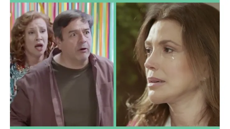 El triángulo amoroso que conforman César (Claudio Arredondo), Betty (Sigrid Alegría) y Vilma (Carolina Arregui) en #PobreNovio.