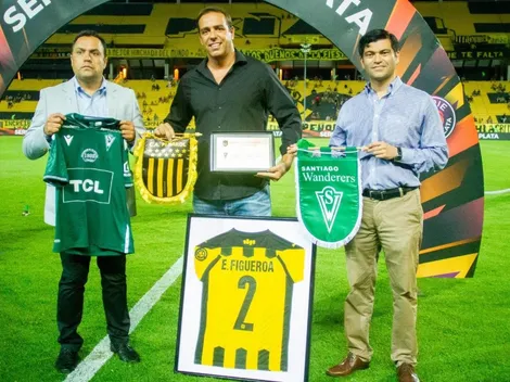 Santiago Wanderers y Peñarol homenajean a Elías Figueroa