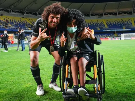 Falcón cuenta la alegría del hincha que se disfrazó con una Peluca