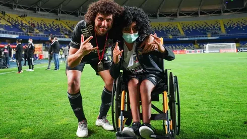 Falcón comentó que siempre se da un tiempo para los hinchas