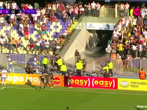 Incidentes detienen el Colo Colo vs UC