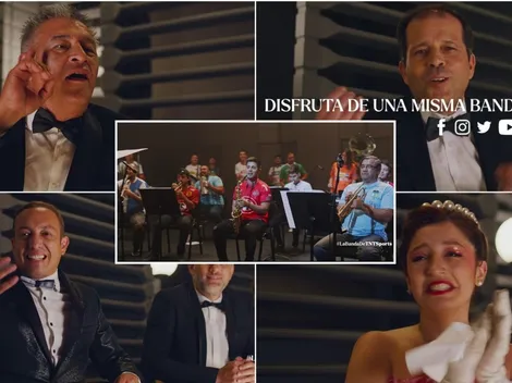 Así toca "La banda del fútbol" en el inicio del torneo nacional