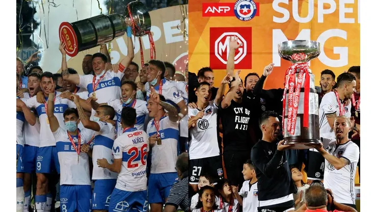 La UC y Colo Colo son los dos equipos que más veces han conseguido la Supercopa.