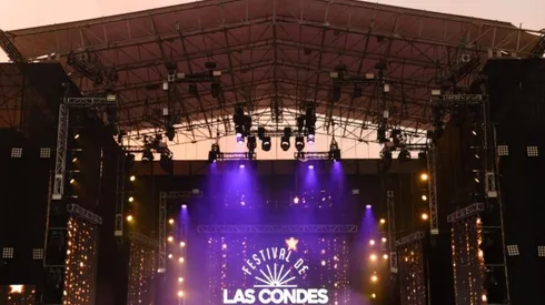 Escenario del "Festival de Las Condes 2022"