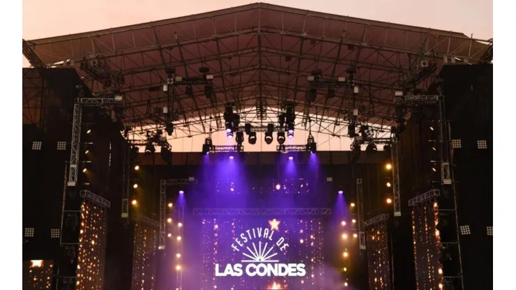 Escenario del "Festival de Las Condes 2022"