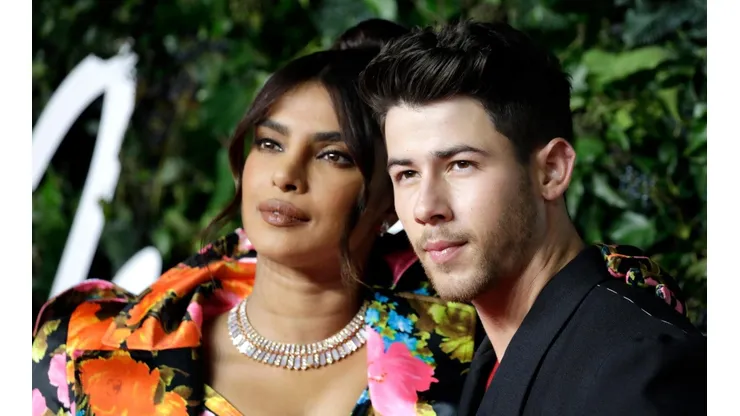 Nick Jonas y la actriz Priyanka Chopra