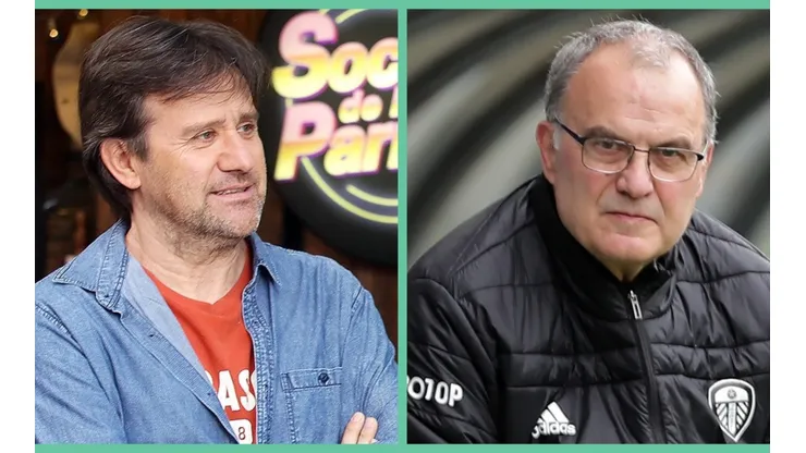 Rodrigo Bastidas y Marcelo Bielsa.