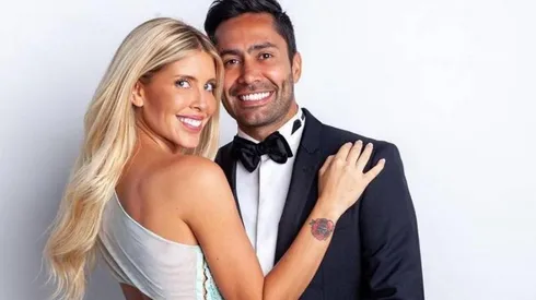 La empresario aseguró estar contenta por la decisión del futbolista.