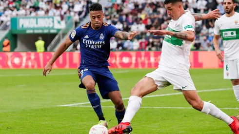 Enzo Roco no pudo ver acción en el pasado duelo por la Copa del Rey.