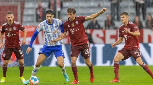 5-0 fue el triunfo del Bayern sobre el Hertha Berlin en la primera rueda de la Bundesliga.
