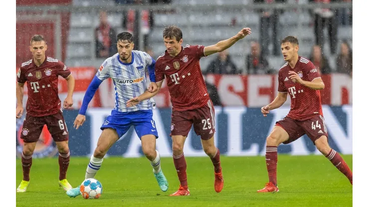 5-0 fue el triunfo del Bayern sobre el Hertha Berlin en la primera rueda de la Bundesliga.
