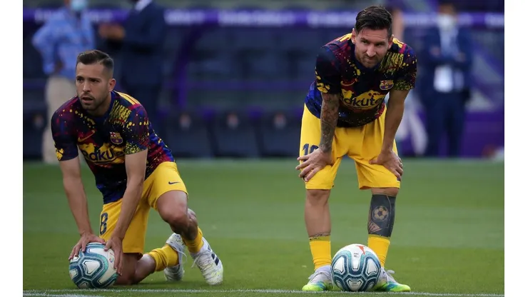 Jordi Alba se convirtió en el mejor lateral izquierdo del mundo al lado de Lionel Messi, pero la partida del argentino del Barcelona dejó a descubierto todas sus flaquezas