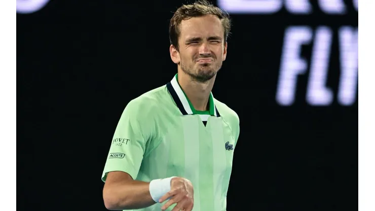 Daniil Medvedev se mostró muy molesto con el público australiano