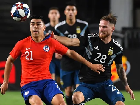 Así fue el último duelo entre Chile y Argentina sin Messi