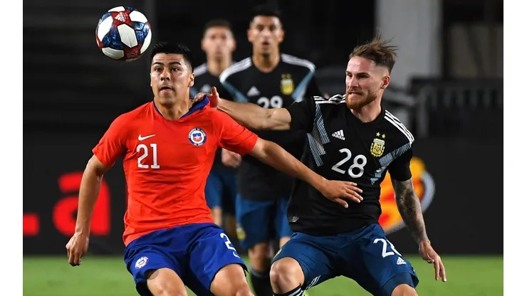Chile y Argentina se enfrentaron sin Lionel Messi en 2019